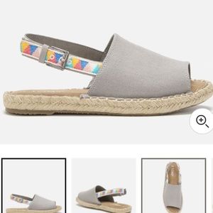 TOMS Women's Clara Slingback Espadriles